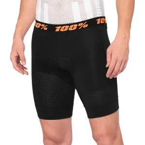 100% Crux Liner Shorts - Black