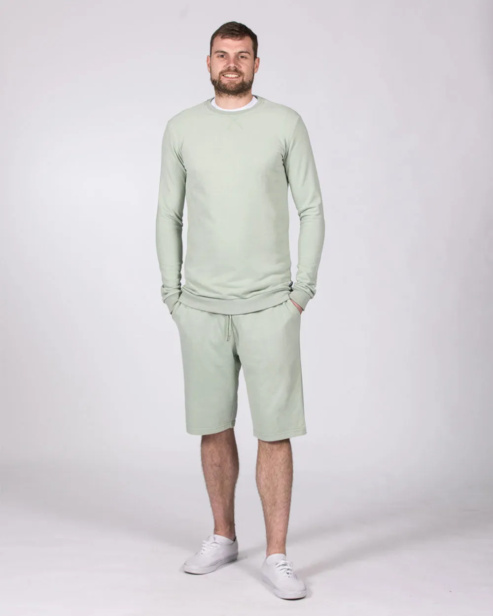 2t Tall Jakob Sweat Shorts (light green)