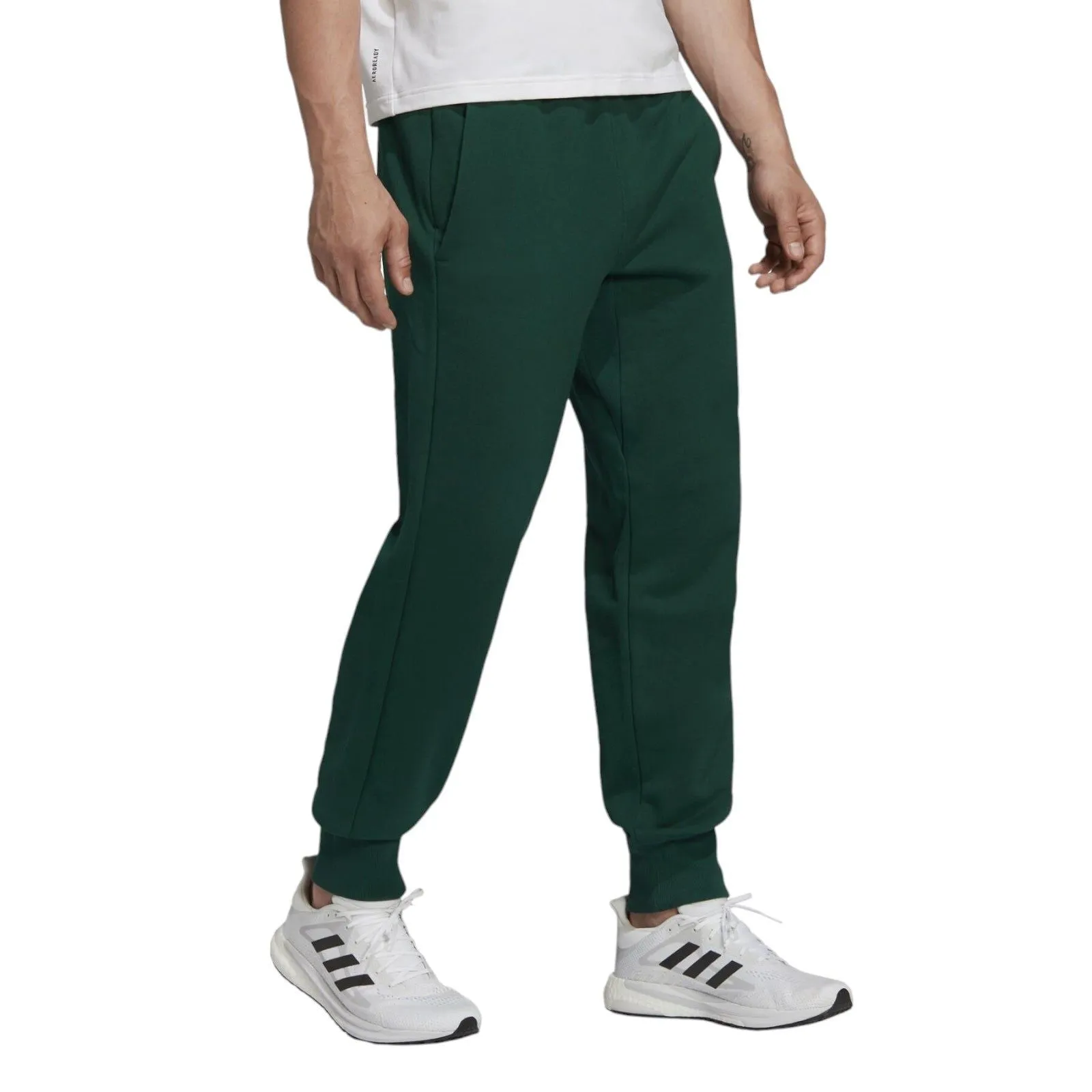 adidas Comfy & Chill Sweatpants Joggers - Collegiate Green