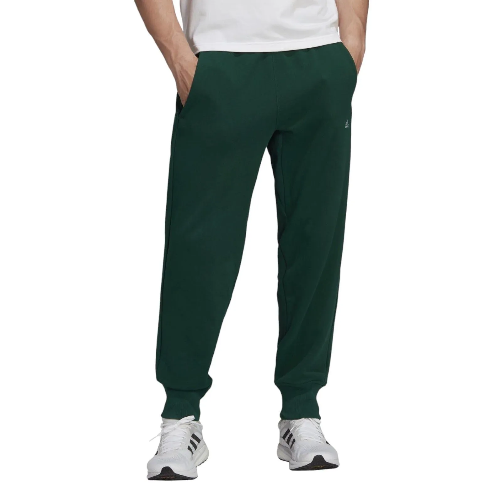 adidas Comfy & Chill Sweatpants Joggers - Collegiate Green