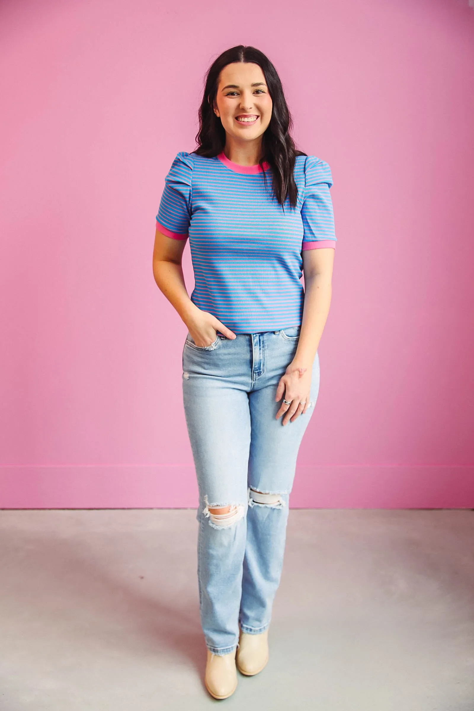 Allie Striped Top