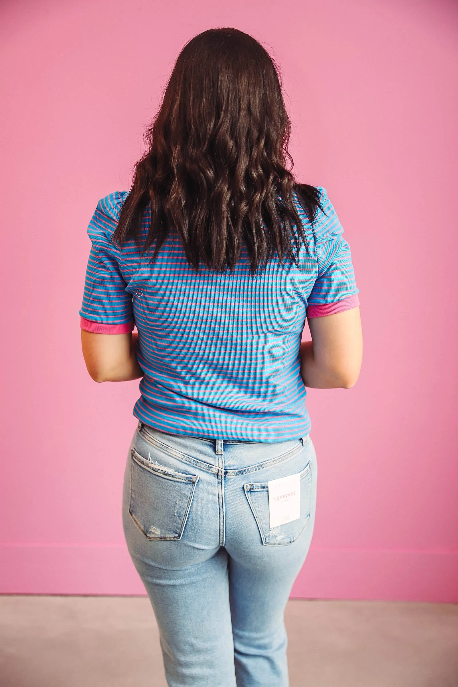 Allie Striped Top