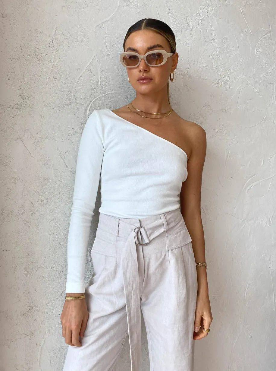 Bec and Bridge Clyde Pant in Milk