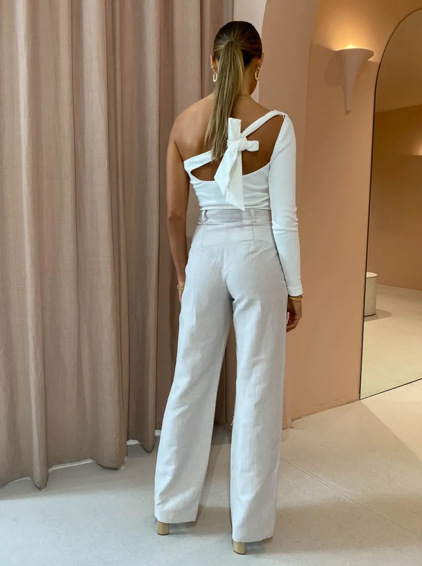 Bec and Bridge Clyde Pant in Milk