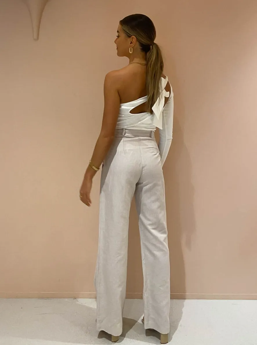 Bec and Bridge Clyde Pant in Milk