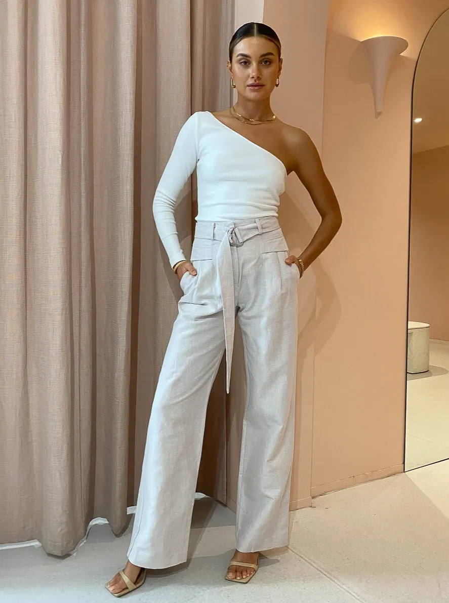 Bec and Bridge Clyde Pant in Milk
