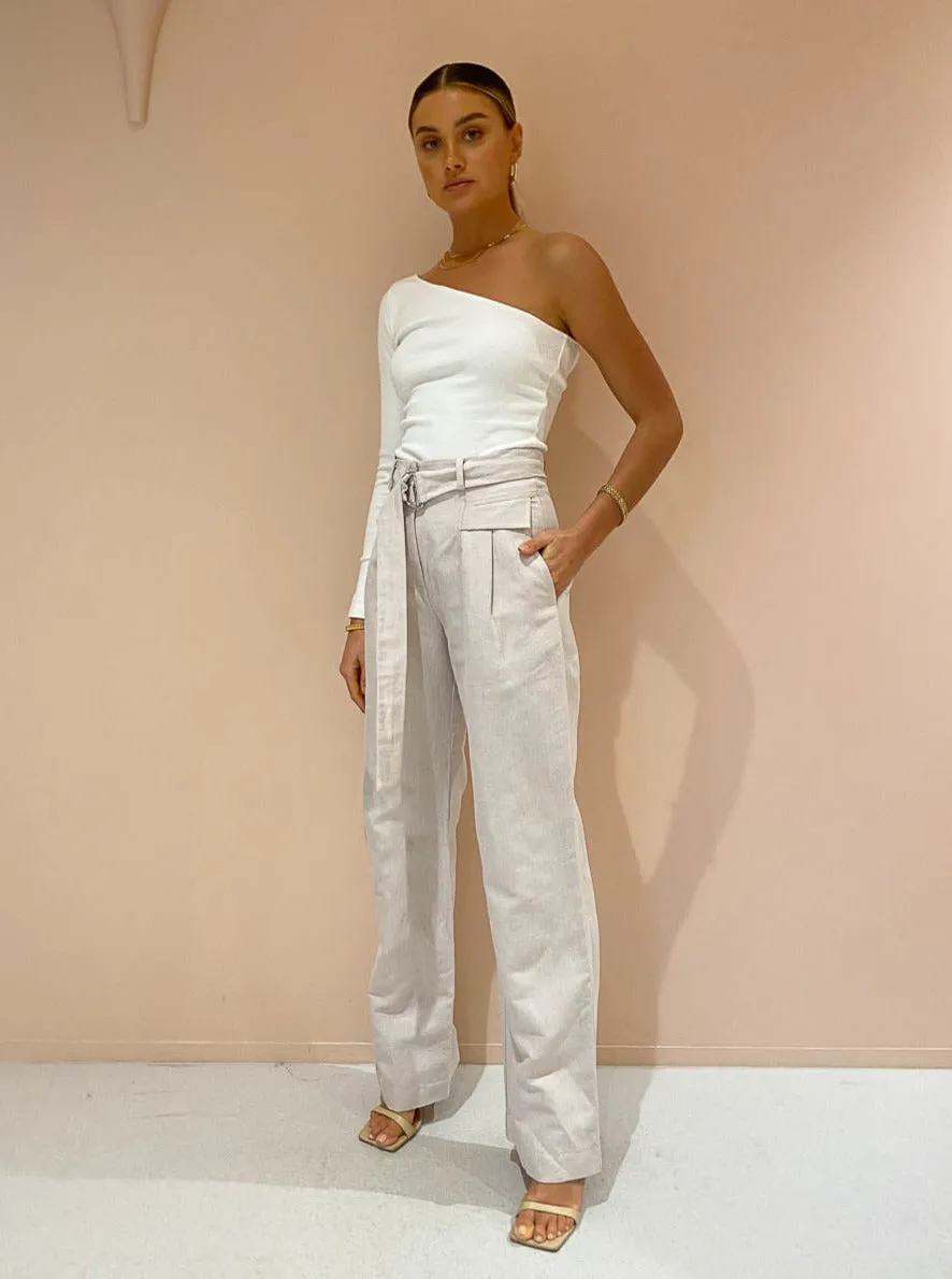 Bec and Bridge Clyde Pant in Milk