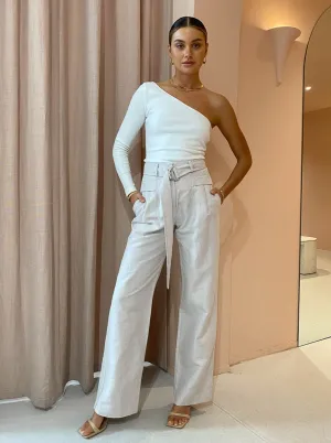 Bec and Bridge Clyde Pant in Milk