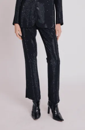 Berenice Pantalon Strass Pant in Black
