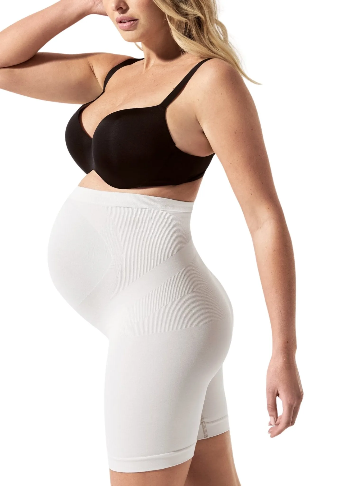 BLANQI Maternity Belly Support Girlshort- Nude