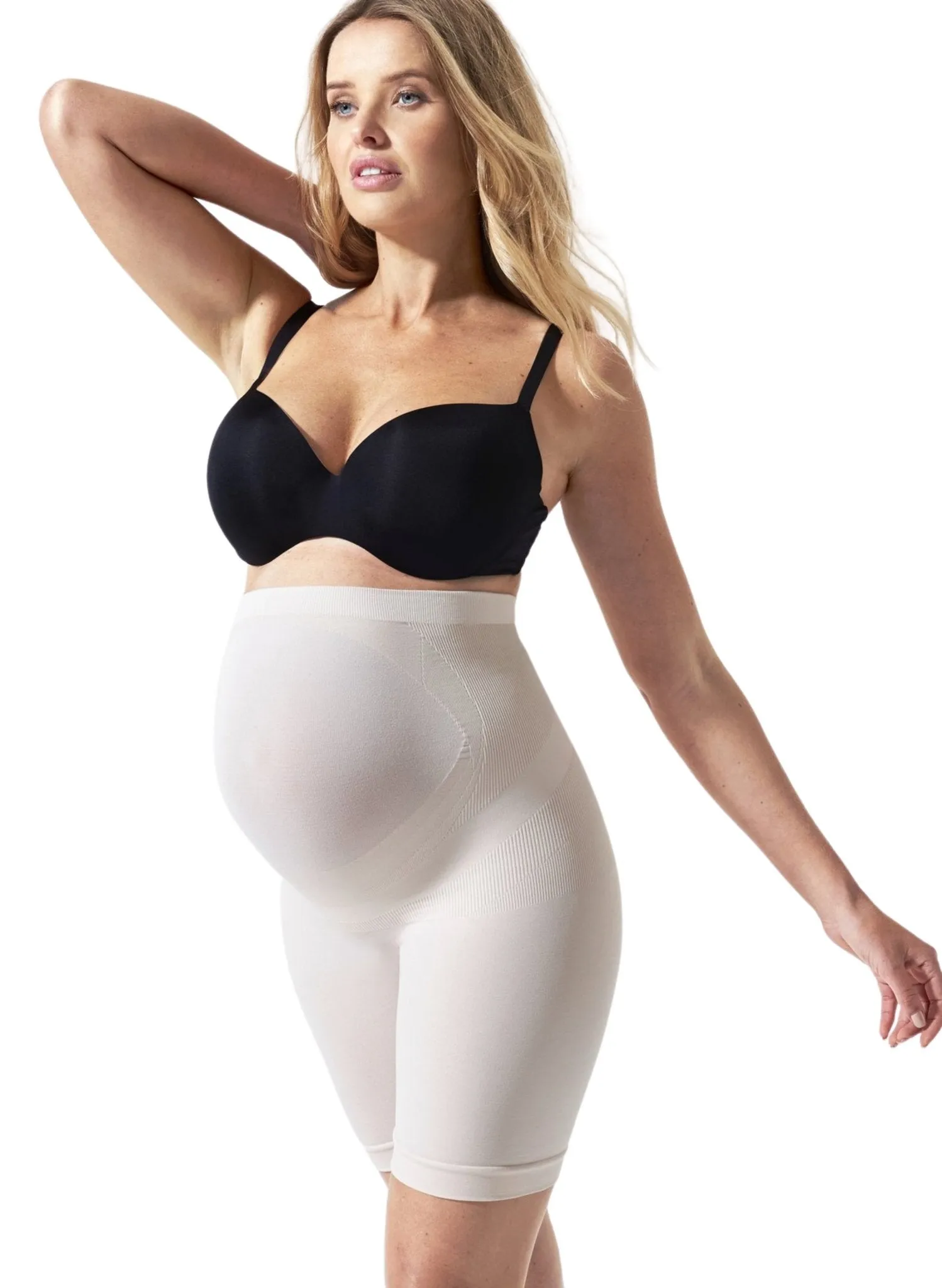 BLANQI Maternity Belly Support Girlshort- Nude