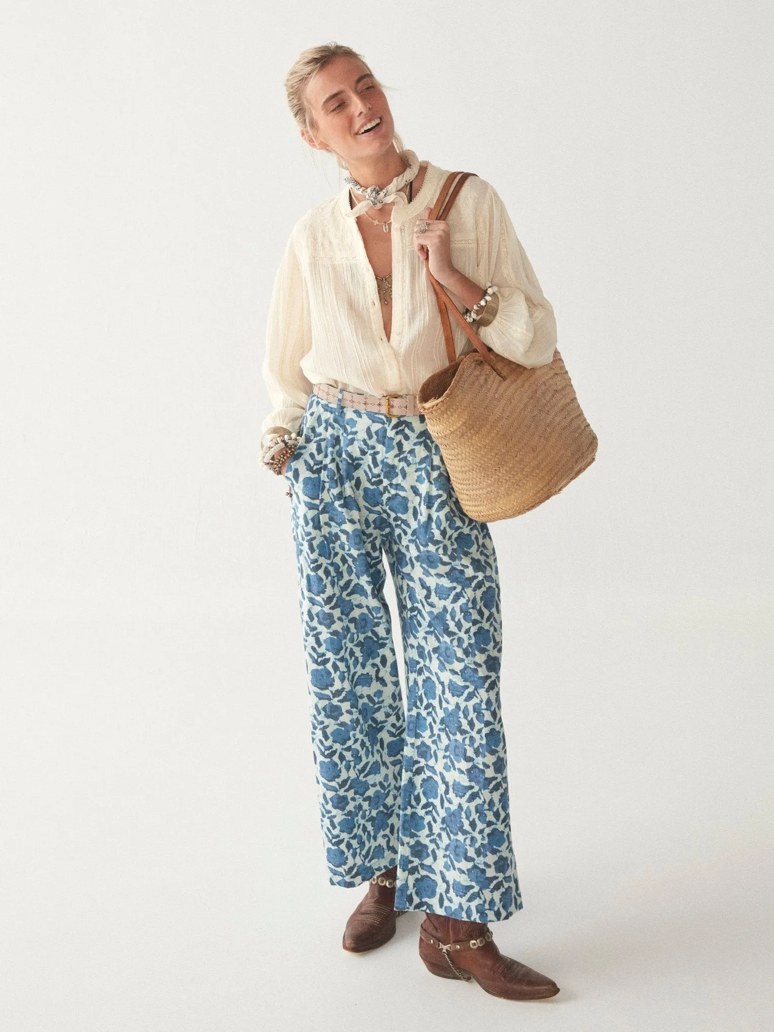 Bonifacio Blouse - Cala Shell
