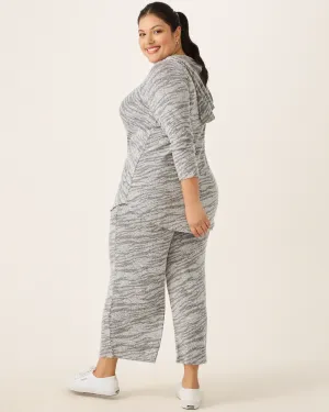 Brenda Knit Wide-Leg Sweater Pants | Charcoal Grey