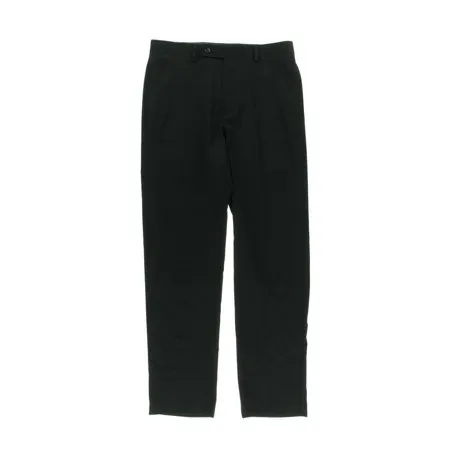 Calvin Klein Mens Slim fit Dress Pants 30 / 30 Black Solid