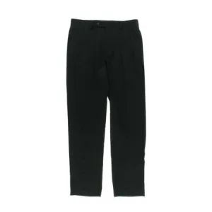 Calvin Klein Mens Slim fit Dress Pants 30 / 30 Black Solid