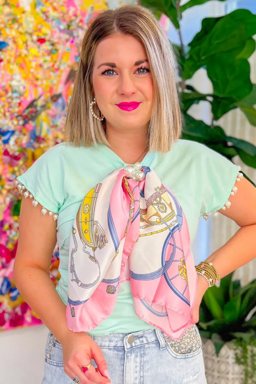 Charleston Daze Top - Mint