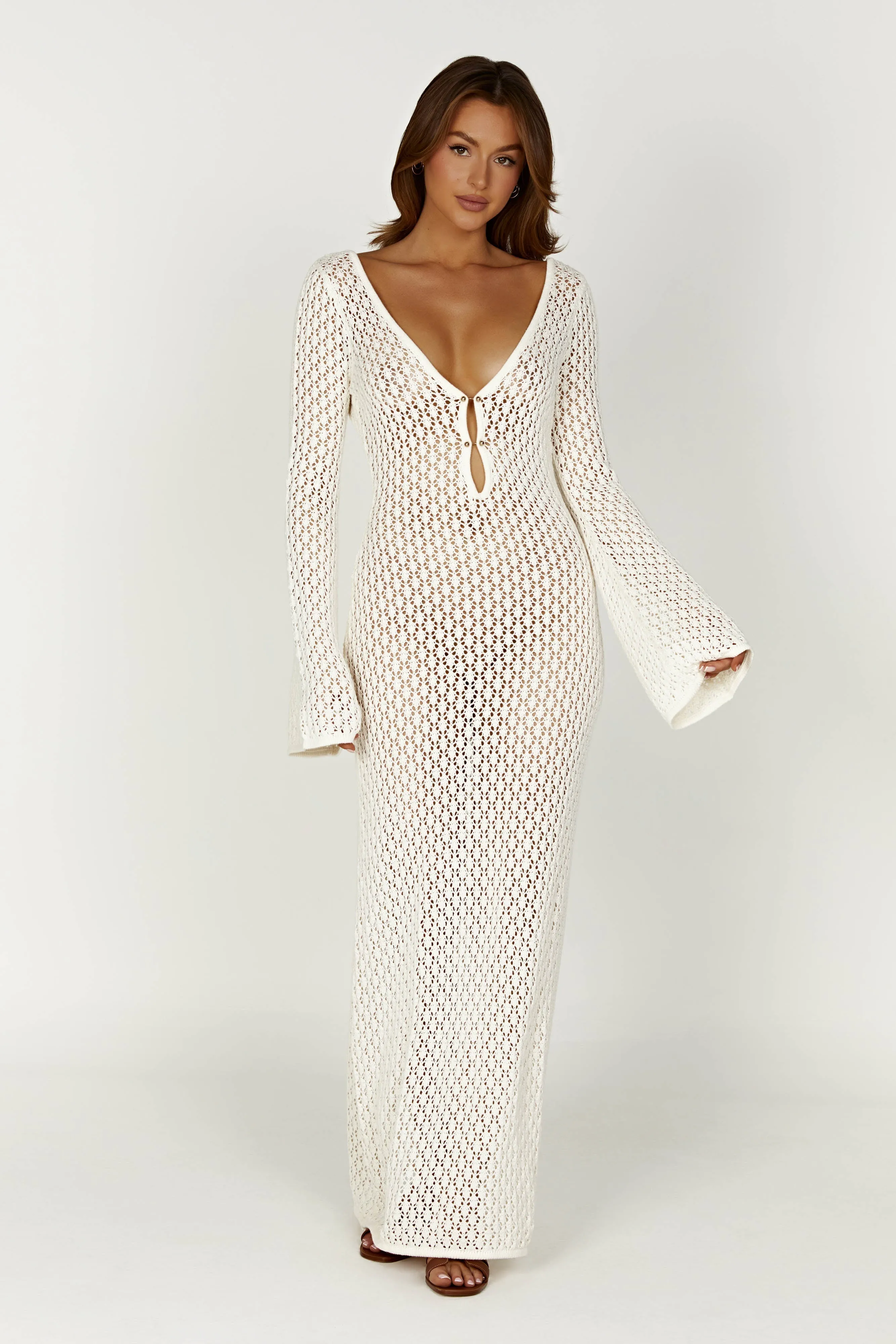 Clarisse ™ | Graceful Ivory Dress