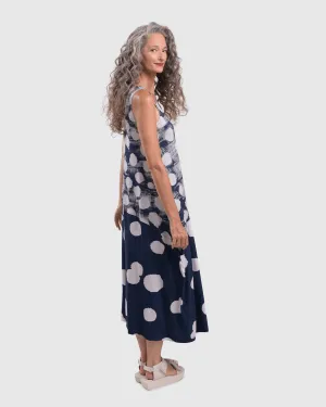 Cloud Tank Dress, Navy