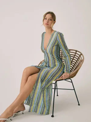 Crochet Vacation Graceful Split Long Dress