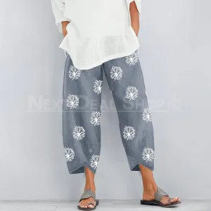 Dandelion Print Comfy Pants
