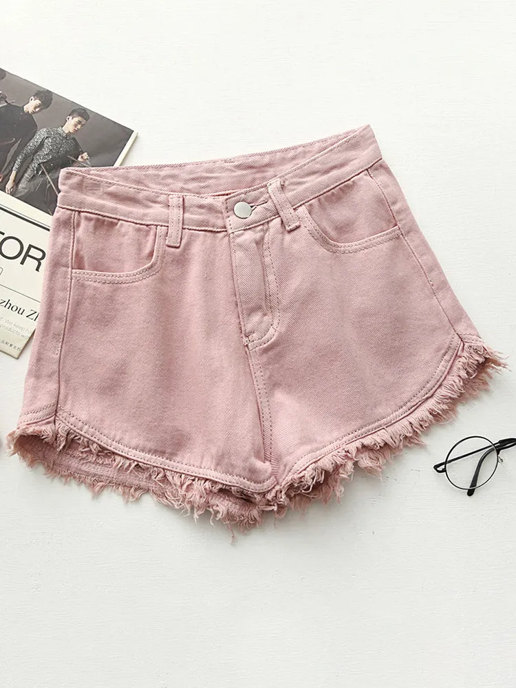 Denim Summer Shorts for Women