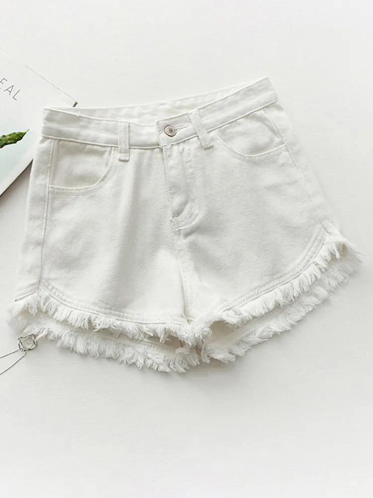 Denim Summer Shorts for Women