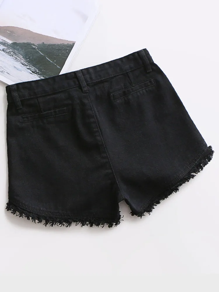 Denim Summer Shorts for Women