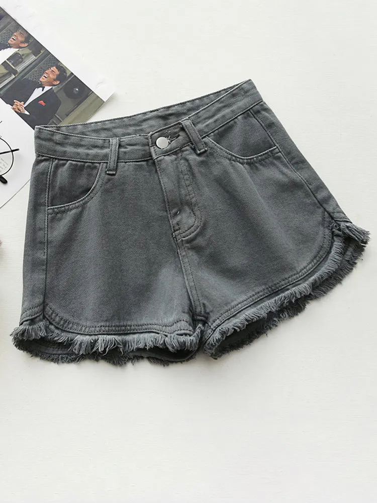 Denim Summer Shorts for Women