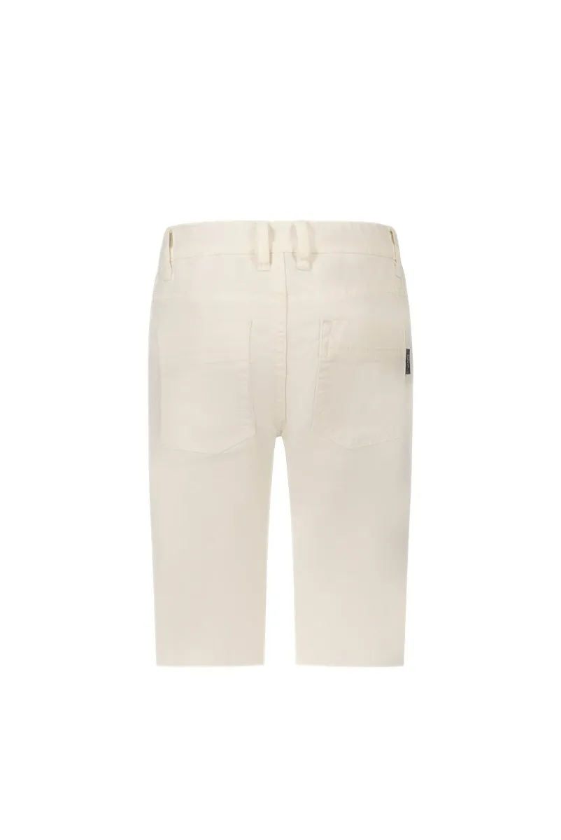 DRAKE twill shorts Off white