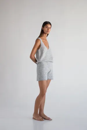 ETIENNE SHORTS - LIGHT GREY