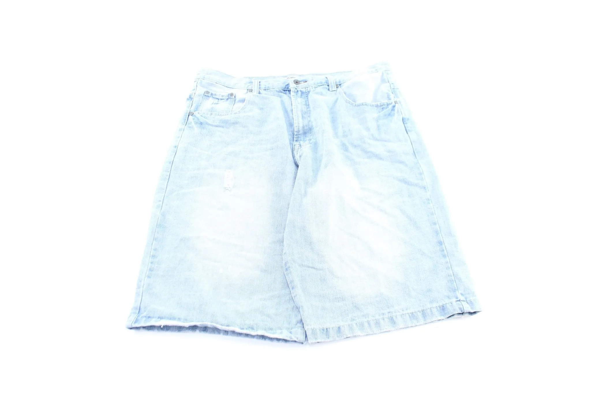 FlyPaper Light Wash Denim Shorts