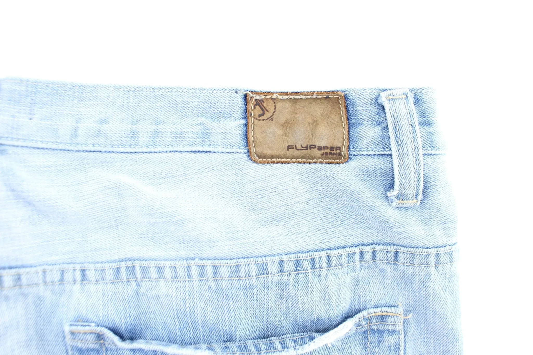 FlyPaper Light Wash Denim Shorts