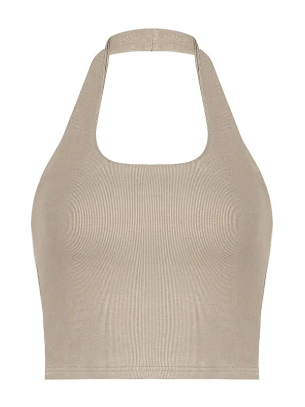 Halter Neck Tank Top