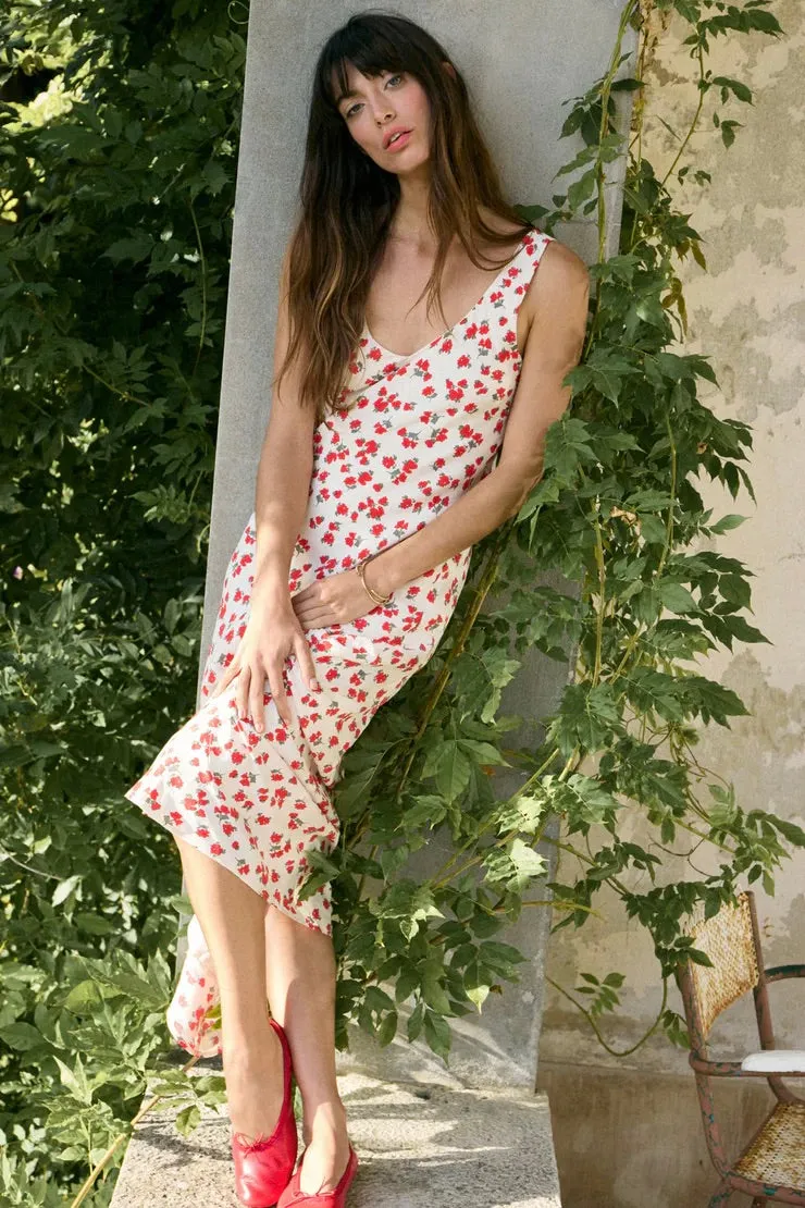 Hana La Rosa Ditsy Maxi Dress