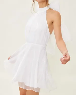 I'M The Centerpiece Dress In White | White
