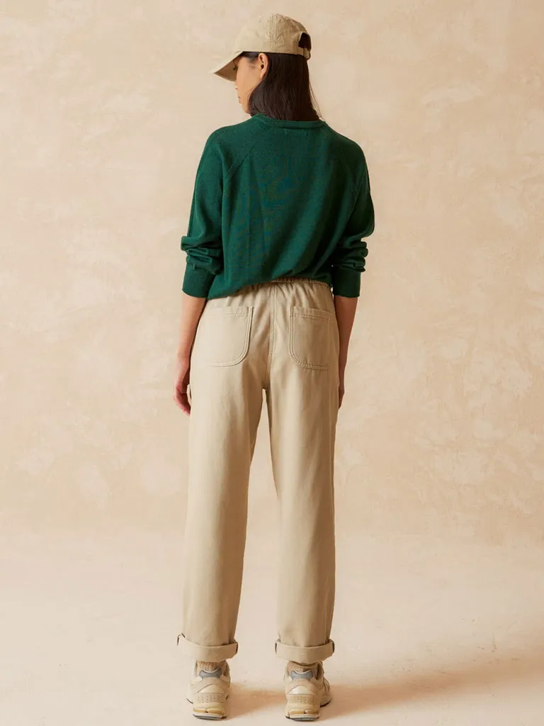 Indi & Cold Jogger Pants in Stone Grey