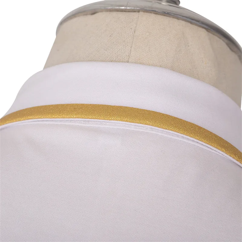 Light And Night Jesse Cosplay Costume Anime White T-shirt Black Shorts Halloween Carnival Suit