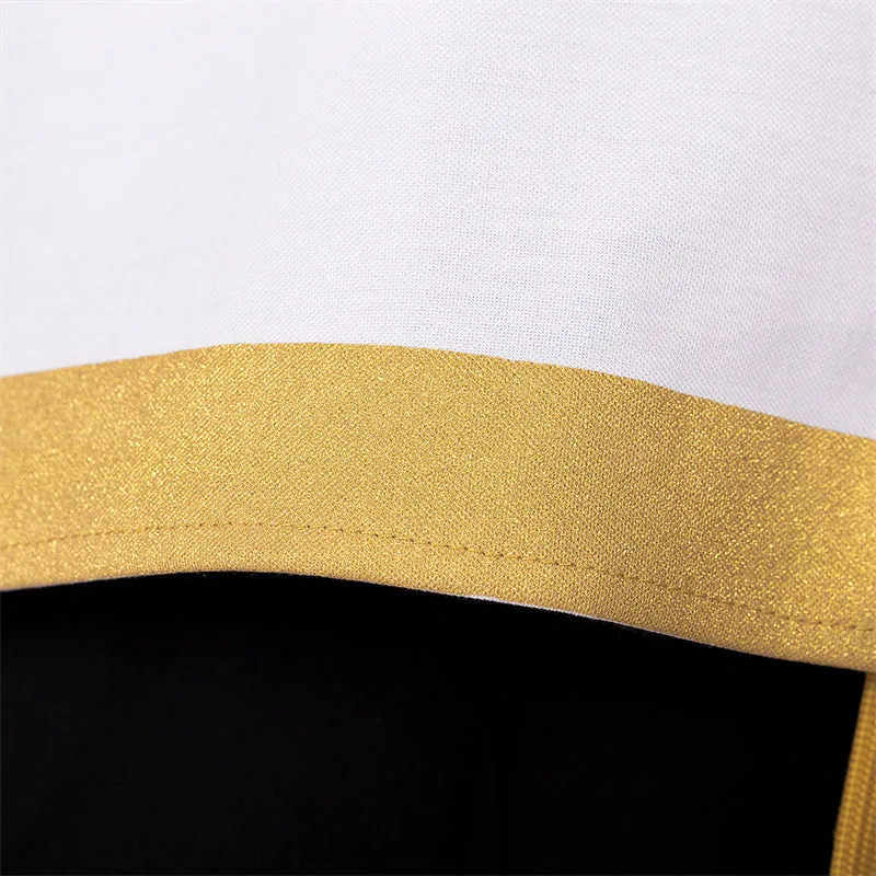 Light And Night Jesse Cosplay Costume Anime White T-shirt Black Shorts Halloween Carnival Suit