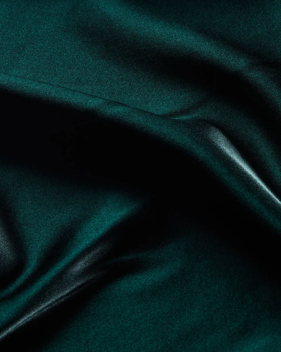 Maelle Stretch-Silk Charmeuse Minidress