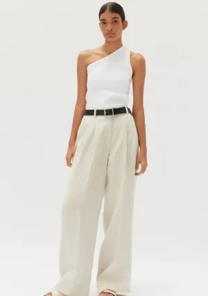 Maeve Linen Pant Oat