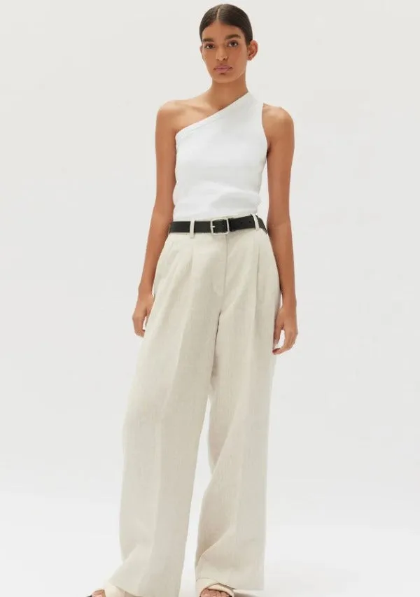 Maeve Linen Pant Oat