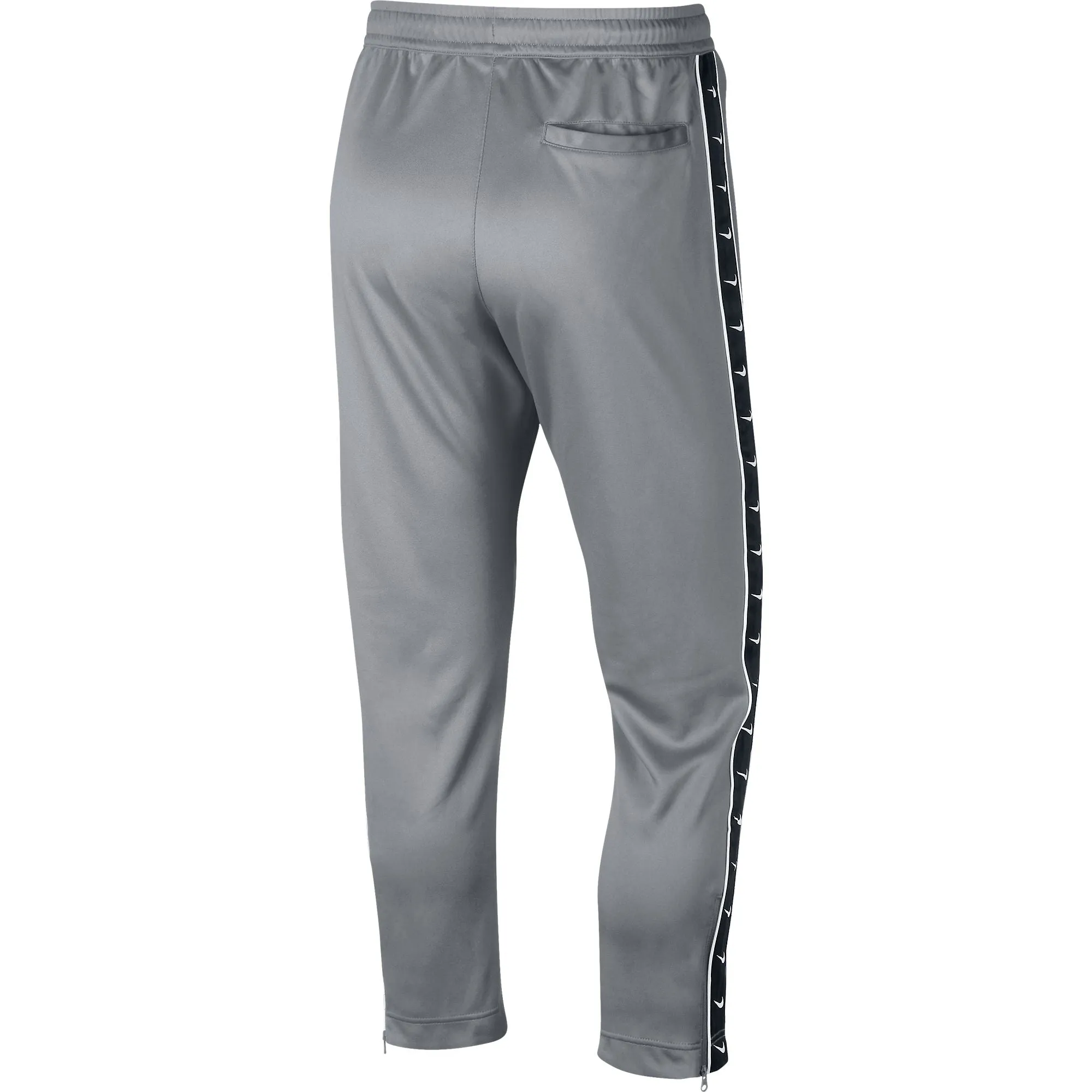 Nike Men's Taped Poly Track Pants Grey-Black