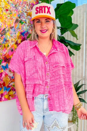 On My Mind Top - Pink