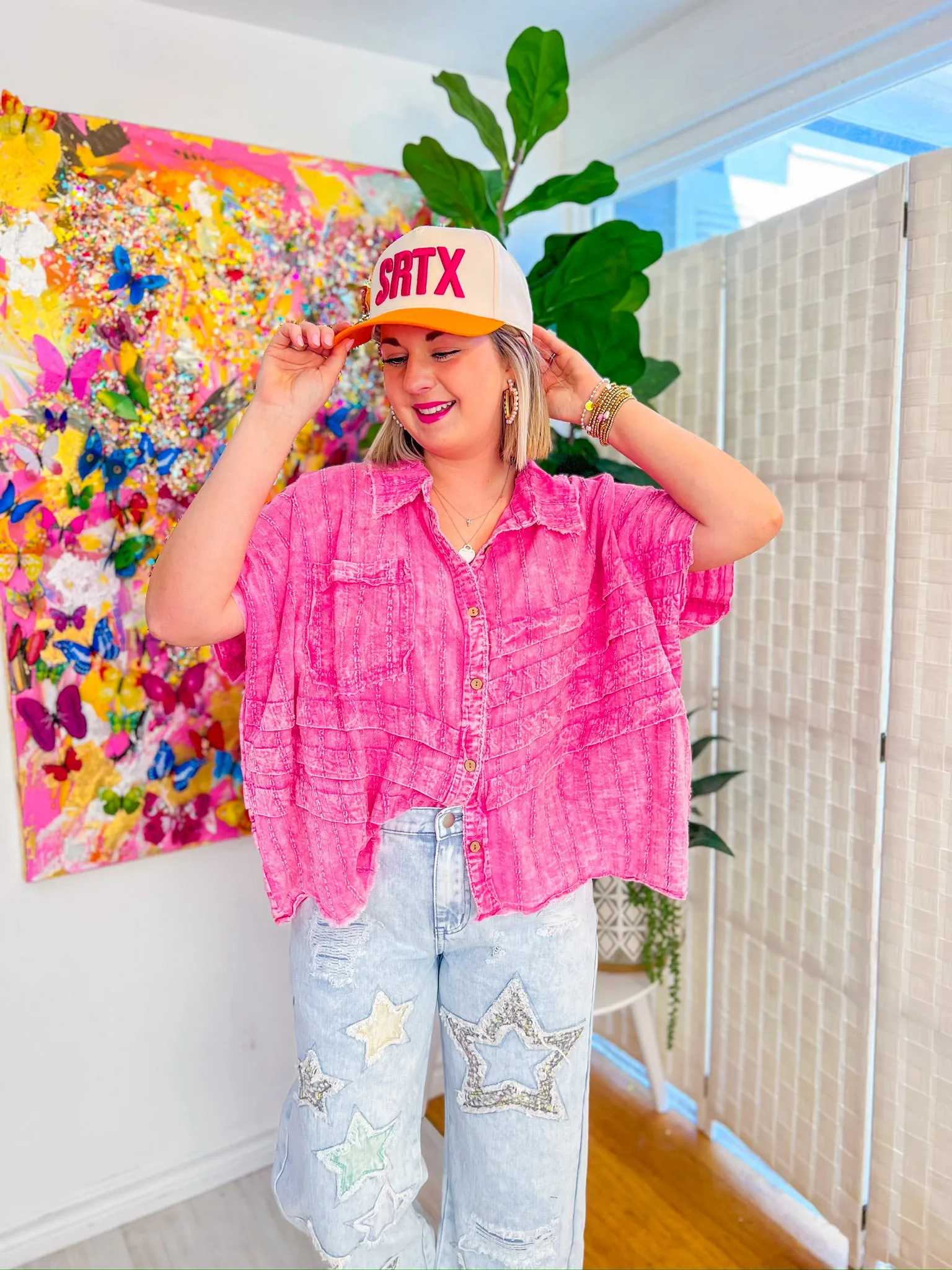 On My Mind Top - Pink