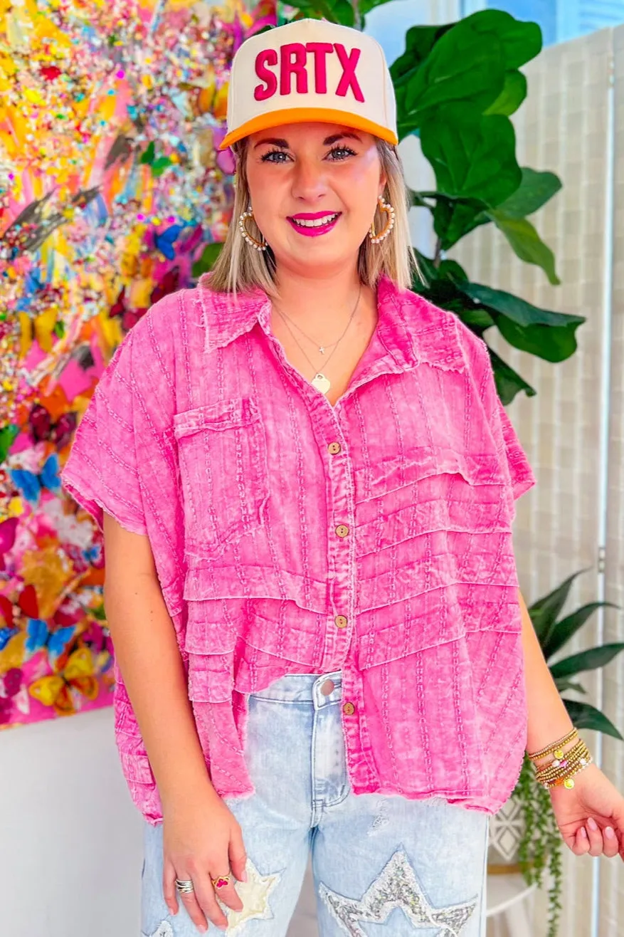 On My Mind Top - Pink