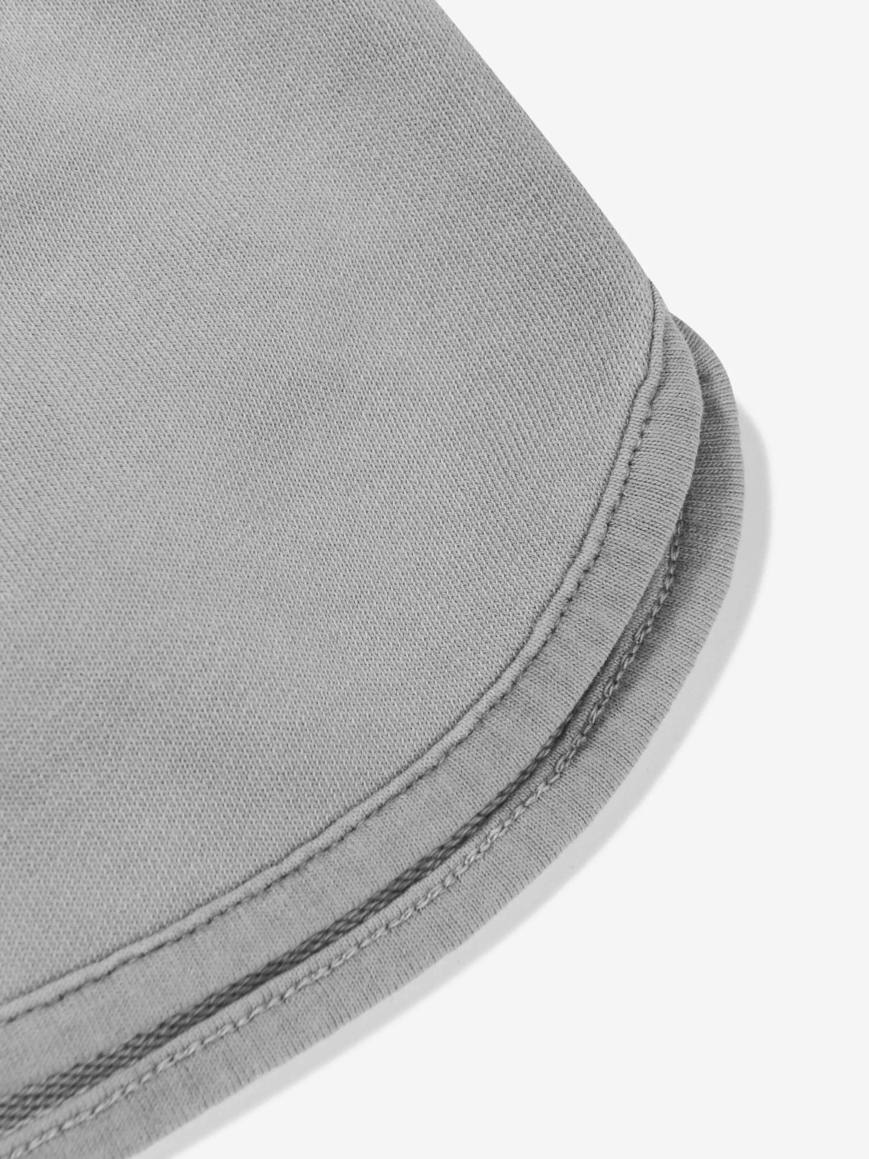 Palm Angels Girls Logo Band Shorts in Grey