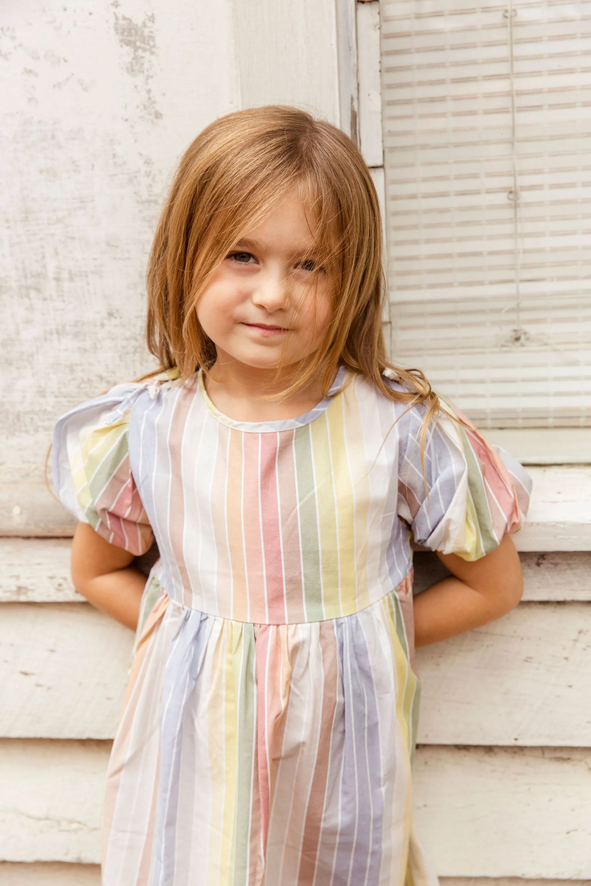 Pearl Dress (Stripe)