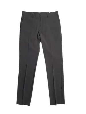 Perry Ellis Portfolio Men's Slim Fit Flat Front Pants Med Grey 33 x 32