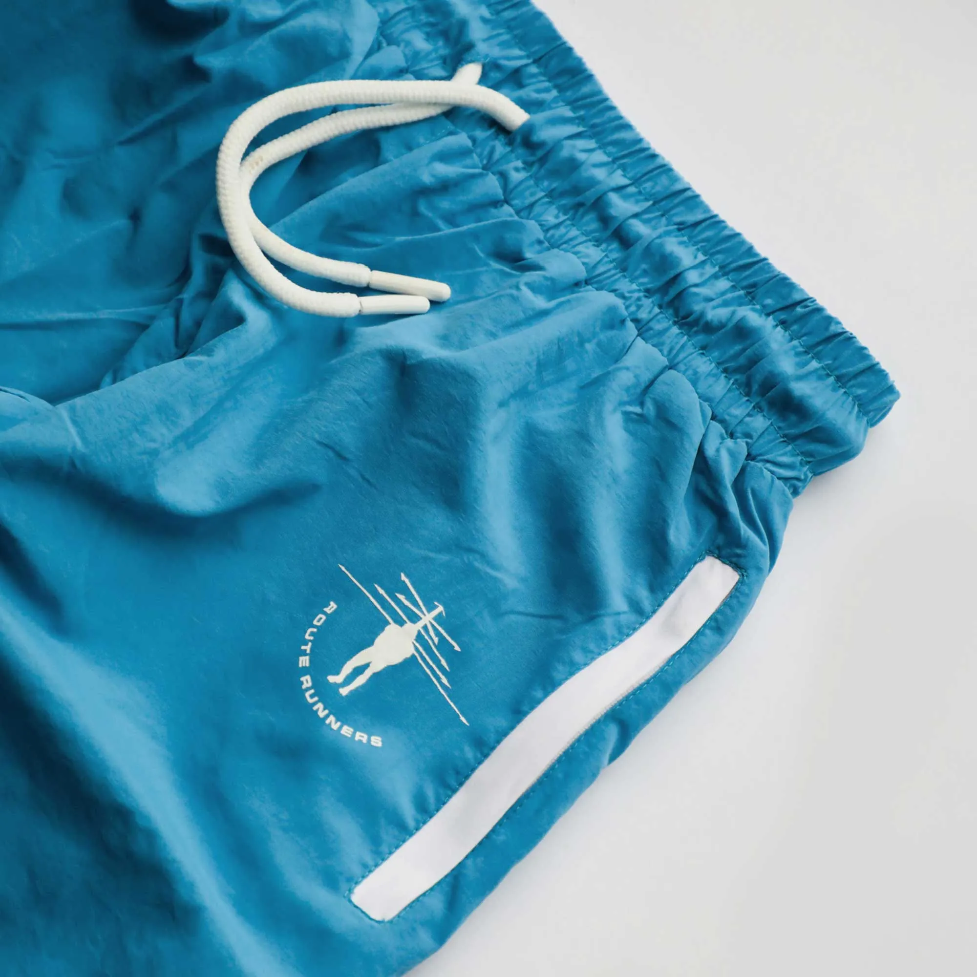 Route Runners Tracksuit Pants - (Blue/White)