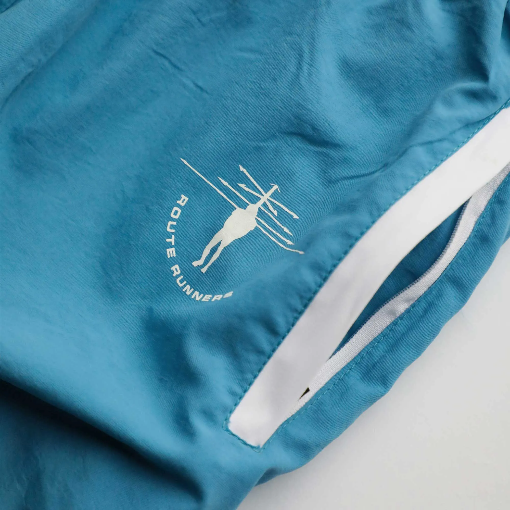 Route Runners Tracksuit Pants - (Blue/White)